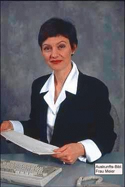 Eine Auskunftsbibliothekarin von Welt