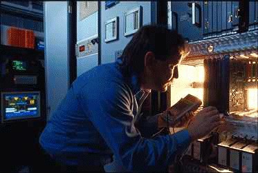 Reperatur eines Plasma-Lecks in einem Pentium 5000 mittels Tricoder